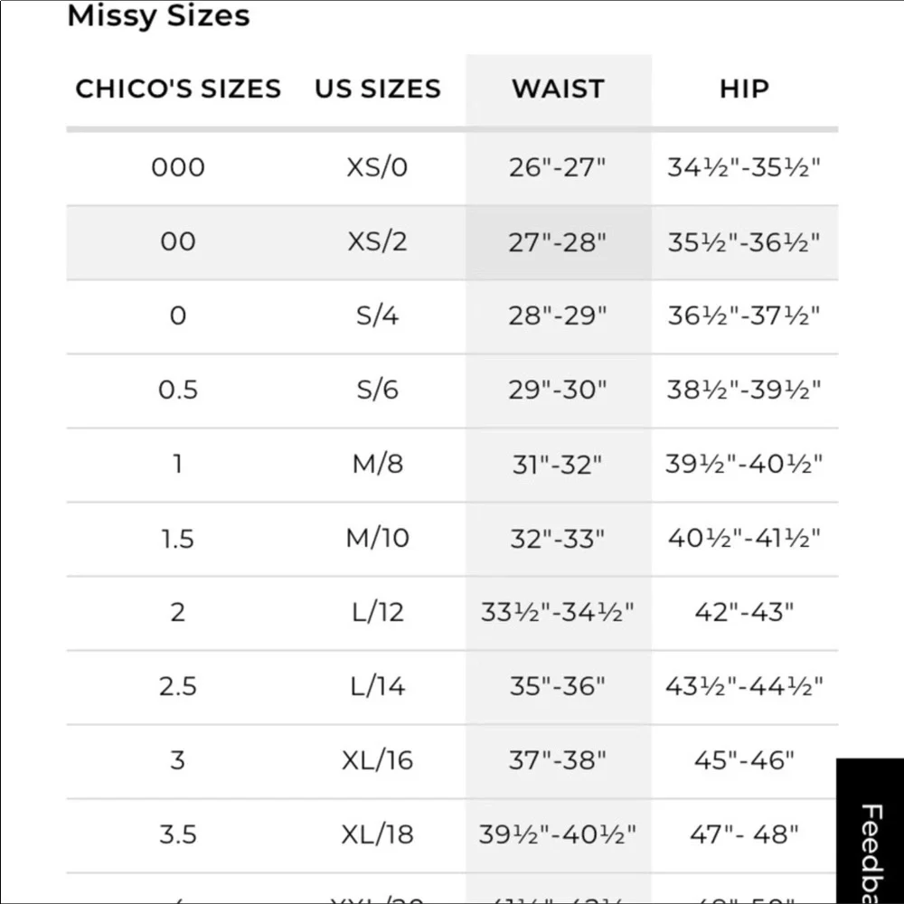 Chicos poly rayon
